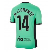 Atletico Madrid Marcos Llorente #14 3rd trikot 2023-24 Kurzarm